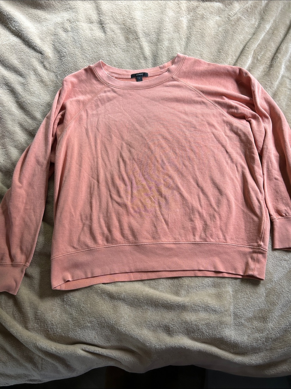 J. Crew Lightweight Scoop-Neck Sweater in Dusty Rose